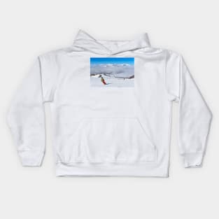 Above the clouds at Cardrona 2 Kids Hoodie